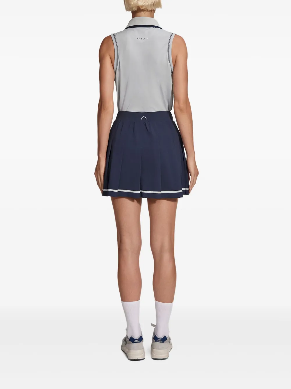 Varley pleated stripe-detail skirt | Pleated Skirts | Image 2