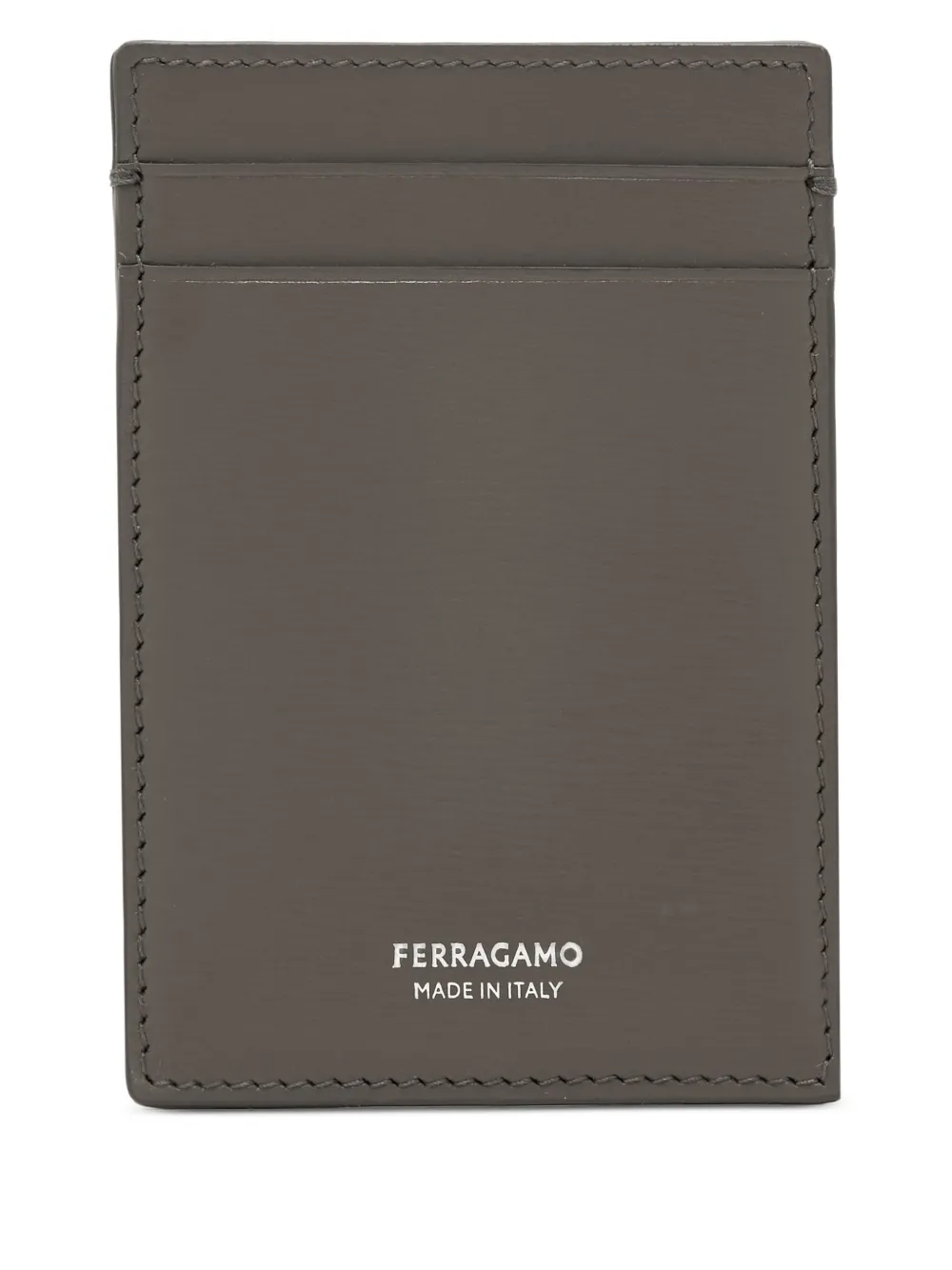Ferragamo logo-detail cardholder | Grey | Image 1
