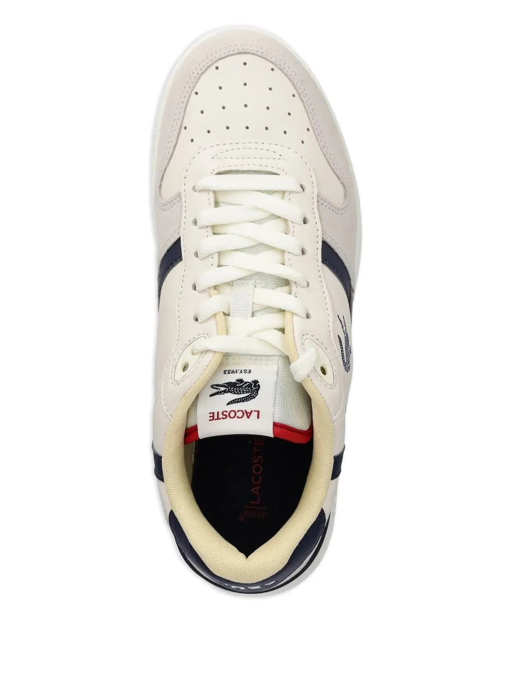 Lacoste leather logo-detail sneakers White