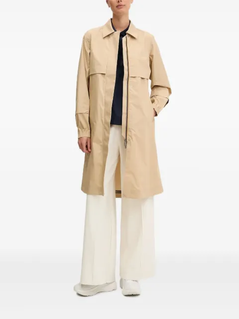 Lacoste perforated-panel polo shirt