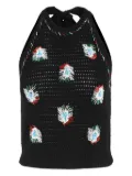 Hellessy beaded halterneck top - Black