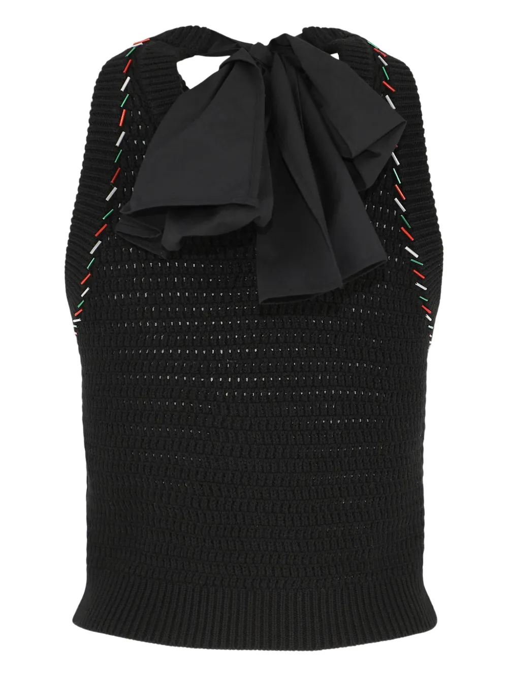 Hellessy beaded halterneck top - Zwart
