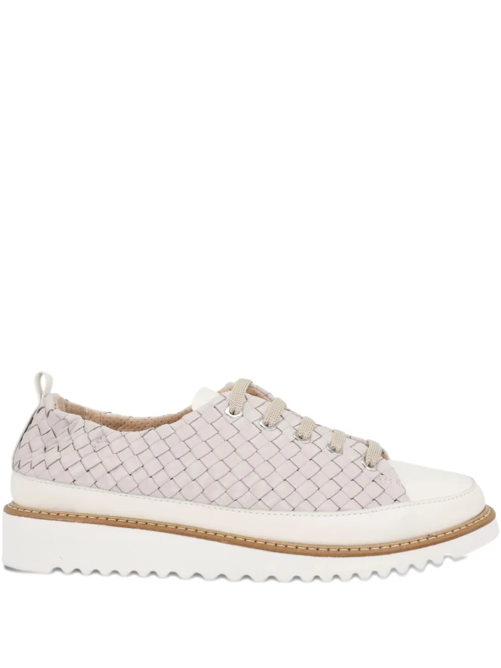 Norelle woven leather sneakers