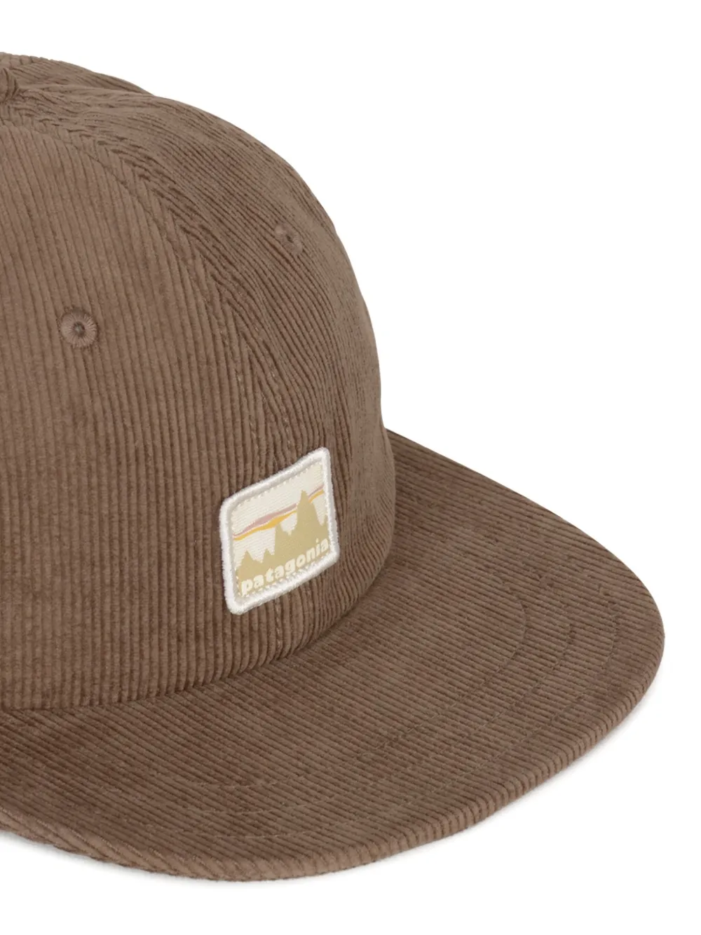 Patagonia Ribfluwelen honkbalpet Bruin