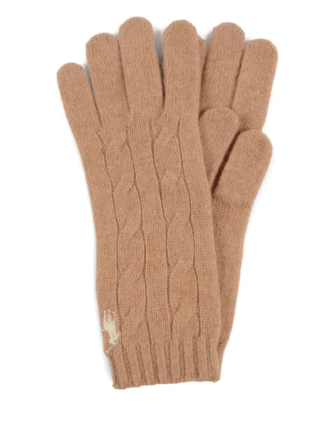 Polo Ralph Lauren Polo Pony-embroidered gloves