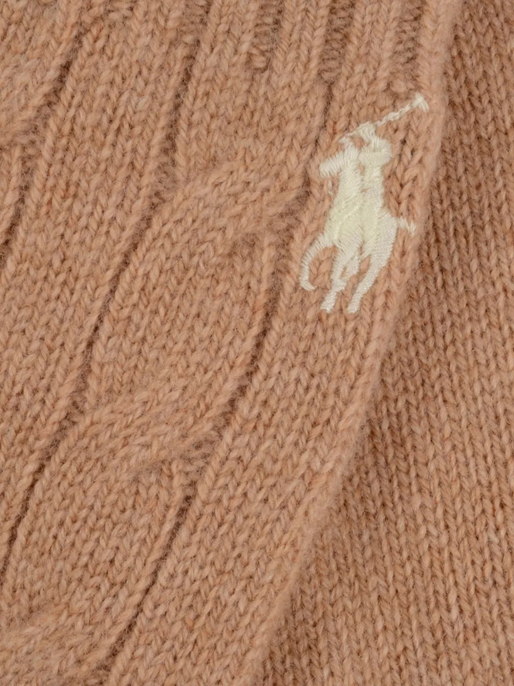 Polo Ralph Lauren Polo Pony-embroidered Gloves In Brown