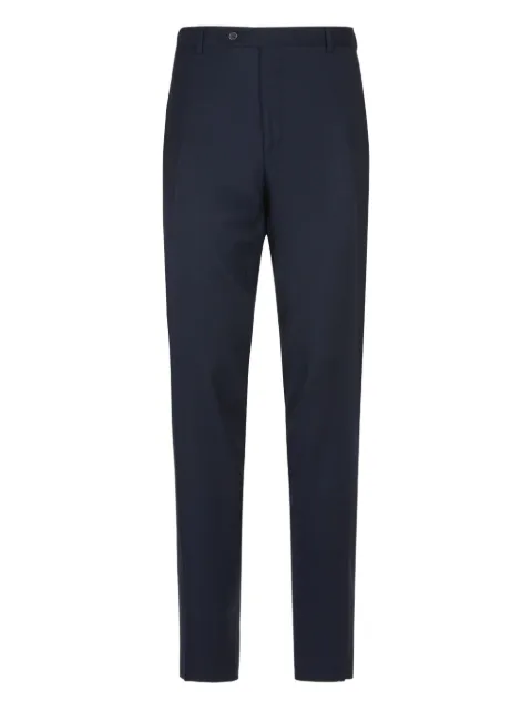 Canali button-fastening trousers