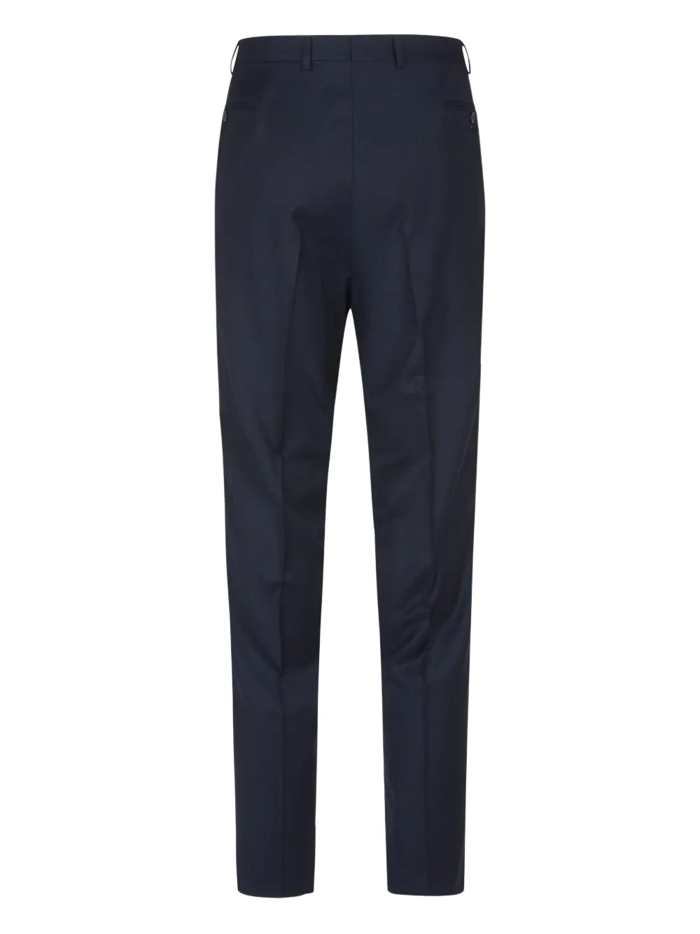 Canali Broek met knoopsluiting - Blauw