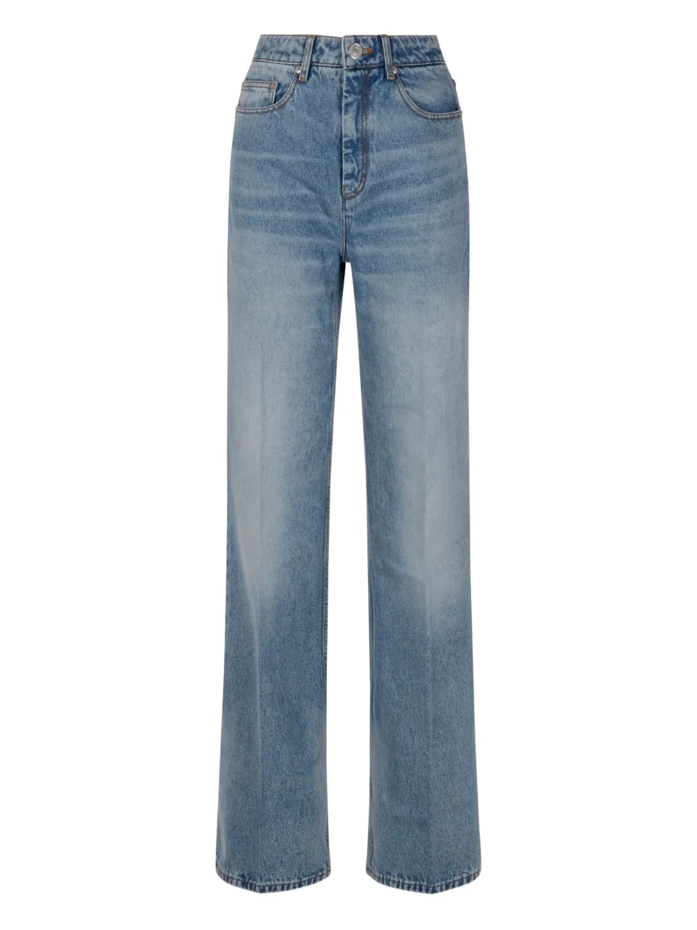 high-rise jeans