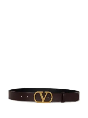 Valentino Garavani Vロゴ シグネチャー リバーシブル シャイニー