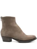 Pantanetti 50mm suede boots - Grey