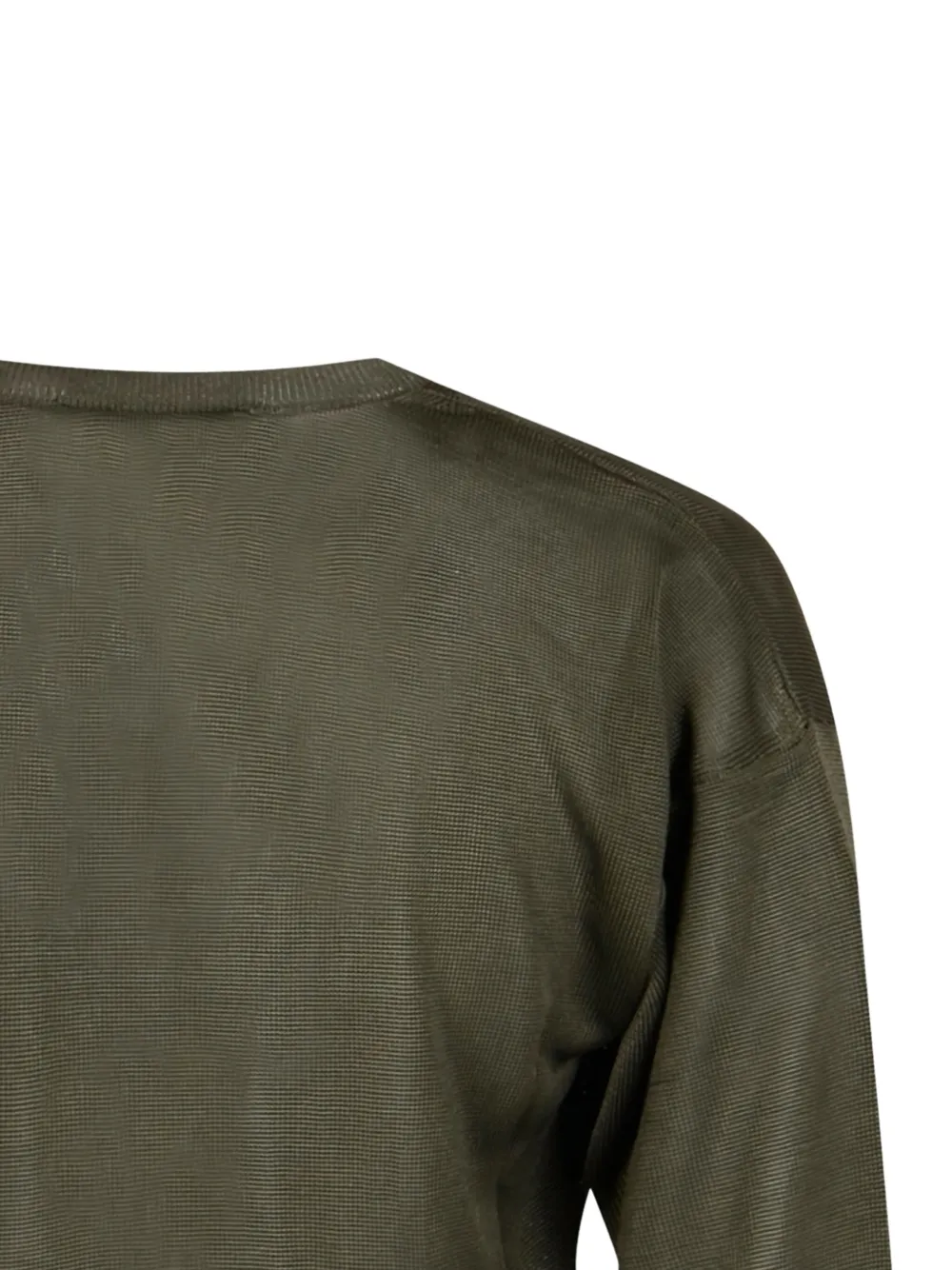 AMI Paris V-neck jumper Groen