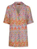 Missoni zigzag-print shirt - Pink