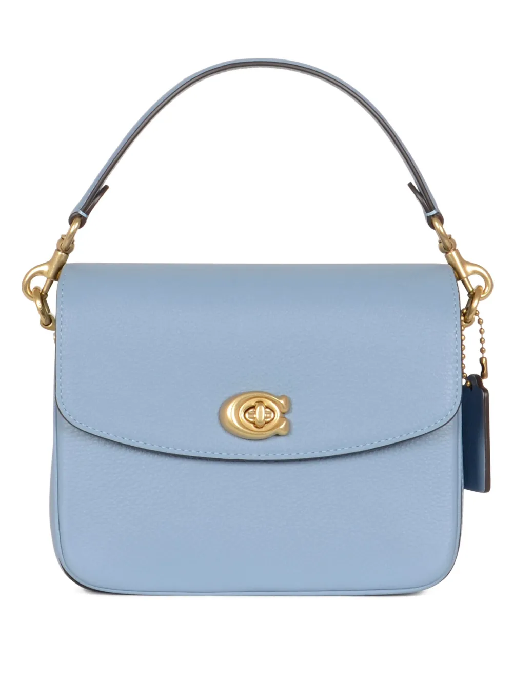 Coach Cassie turn-lock top-handle mini bag - ブルー Coach Cassie turn-lock top-handle mini bag - ブルー