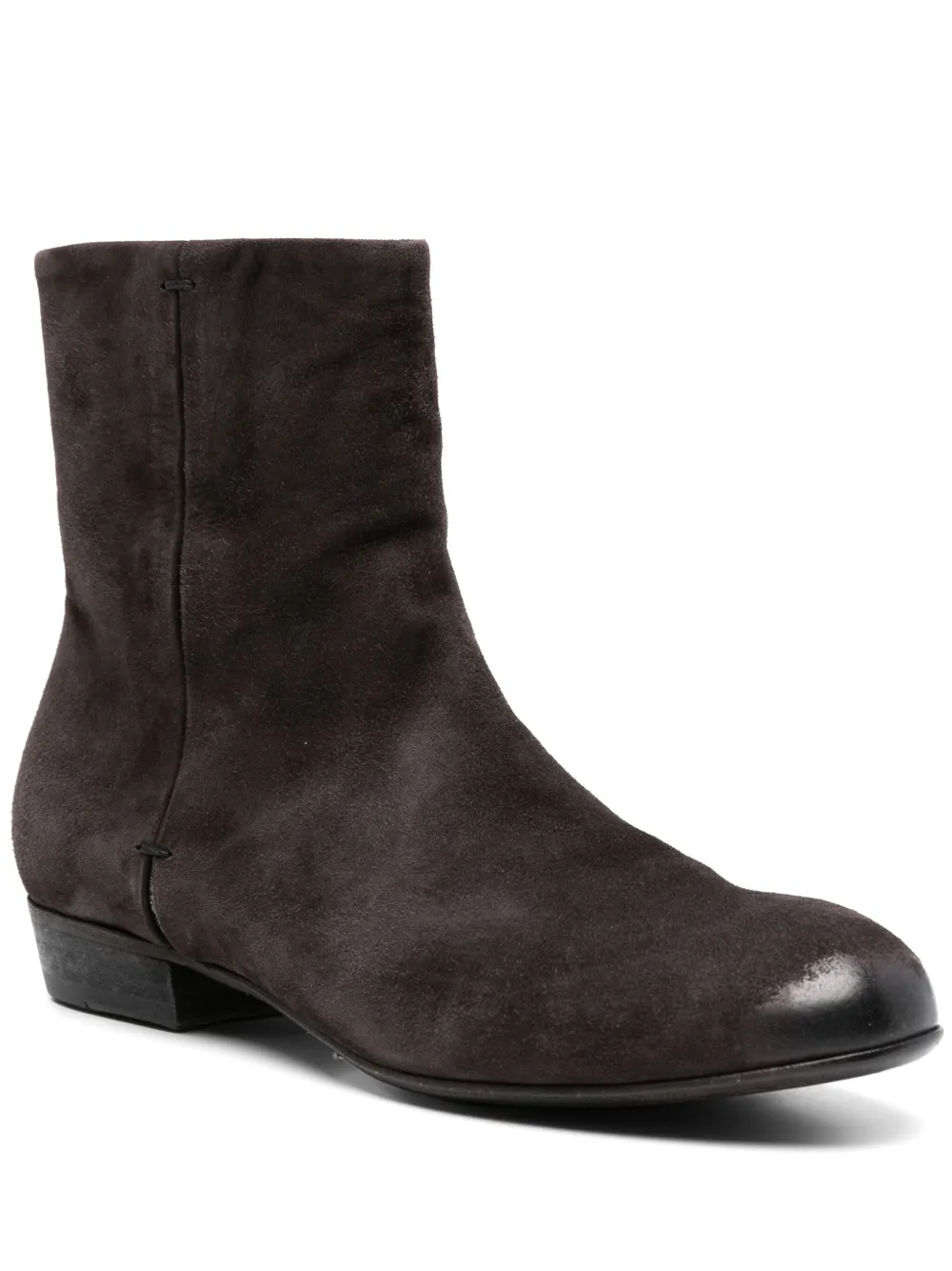 Pantanetti suede ankle boots Grey