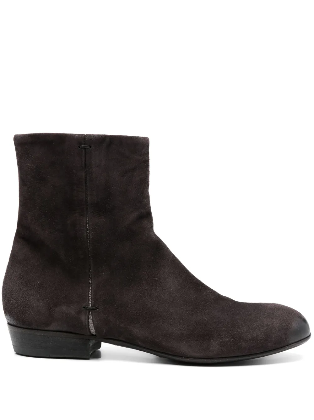 Pantanetti suede ankle boots Grey