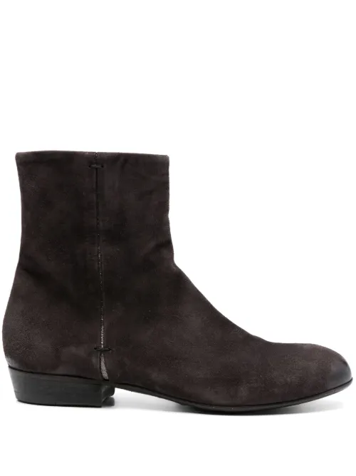 Pantanetti bottines en daim - Gris - Pantanetti - Modalova