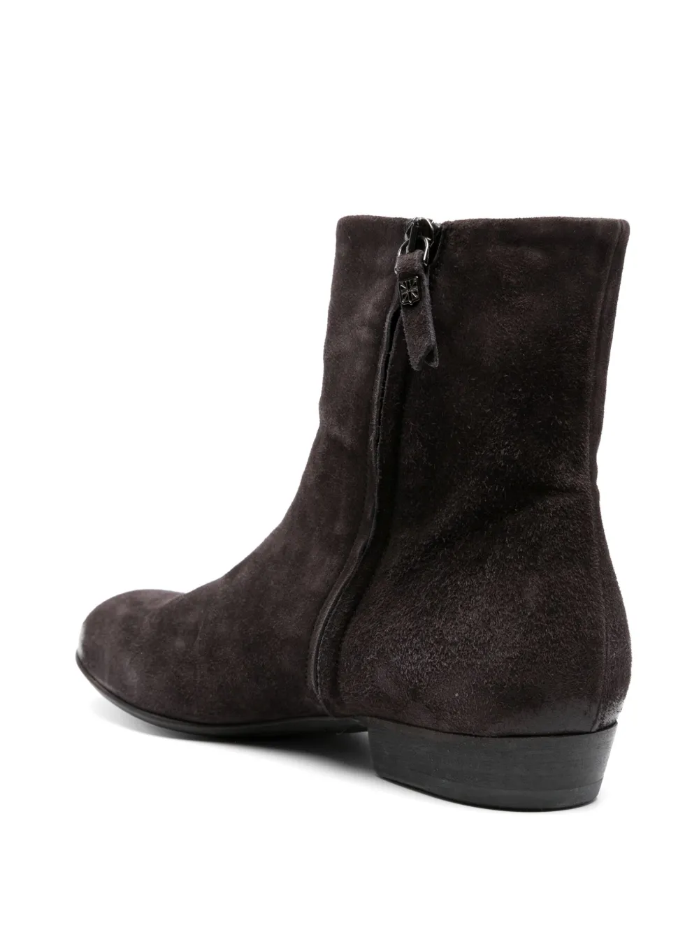 Pantanetti suede ankle boots Grey