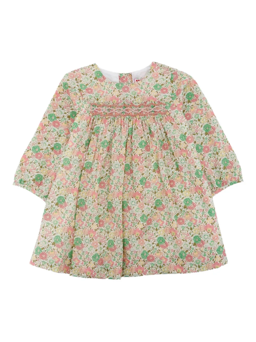 Bonpoint Jurk met bloemenprint Roze