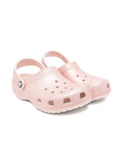 Crocs Kids mules à paillettes
