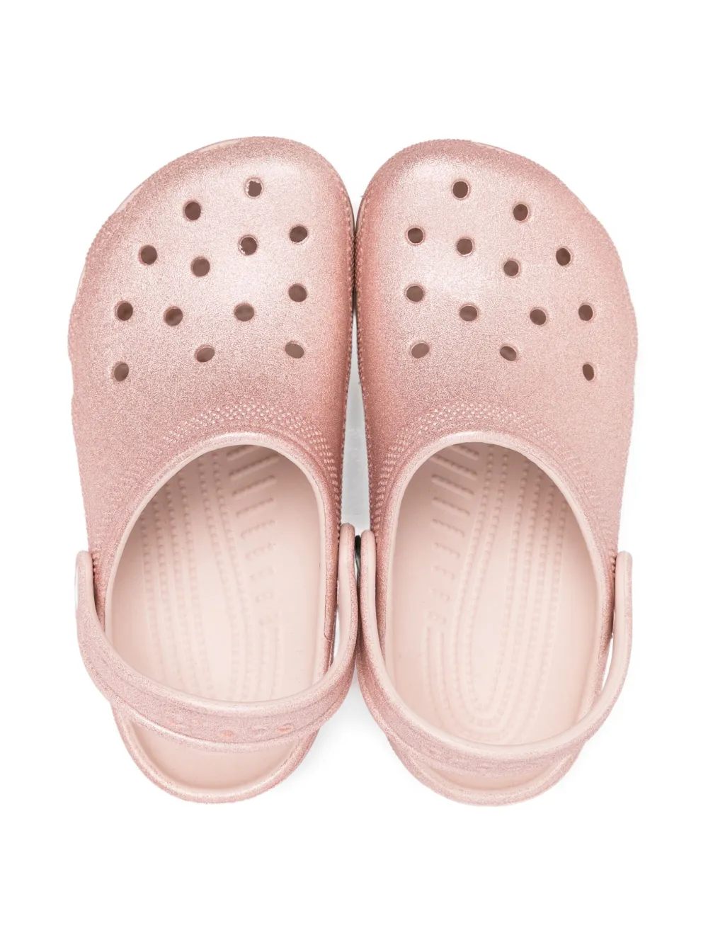 Crocs Kids Klompen met glitter afwerking Roze