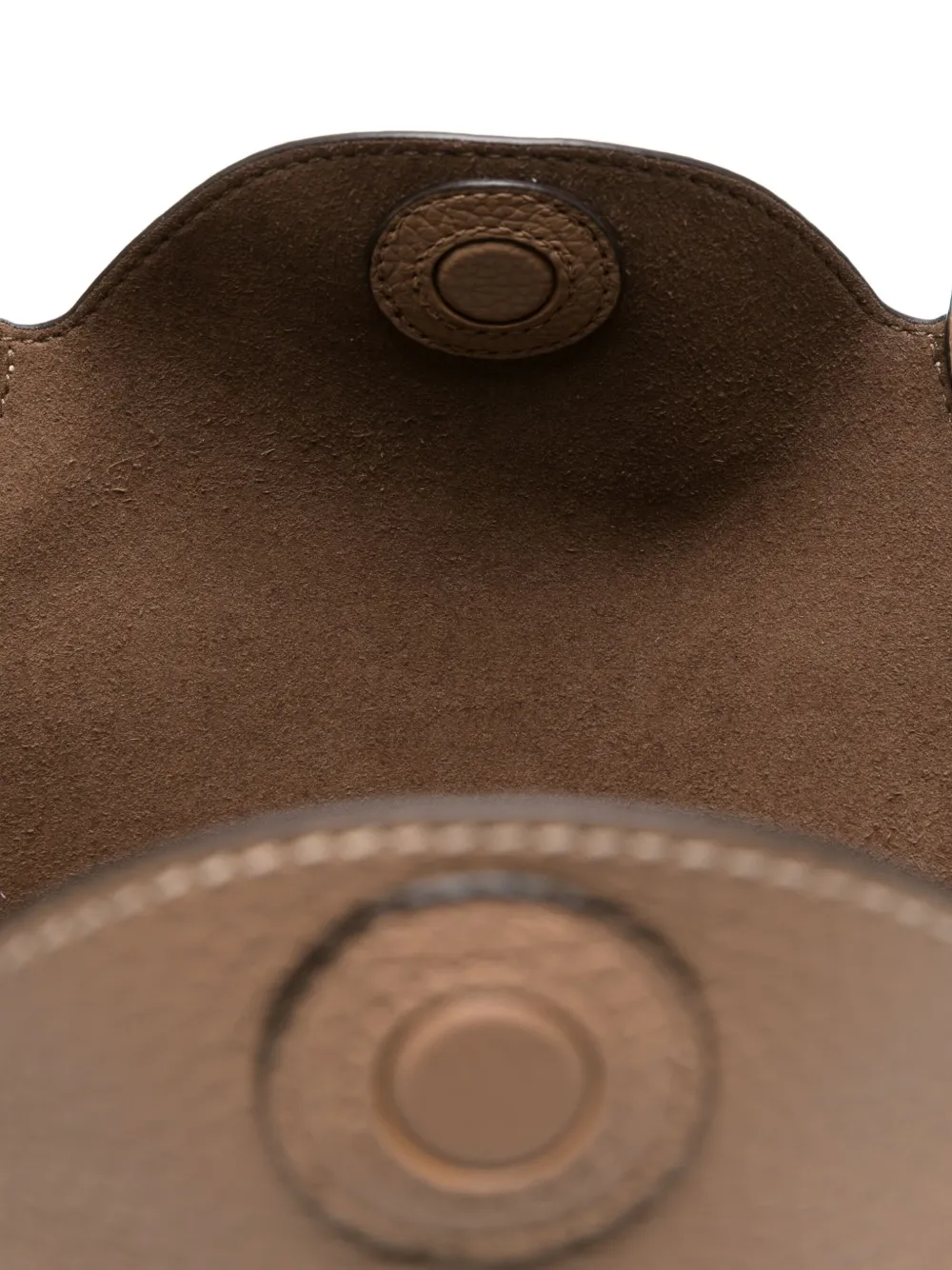 Furla Shopper met bal detail Bruin