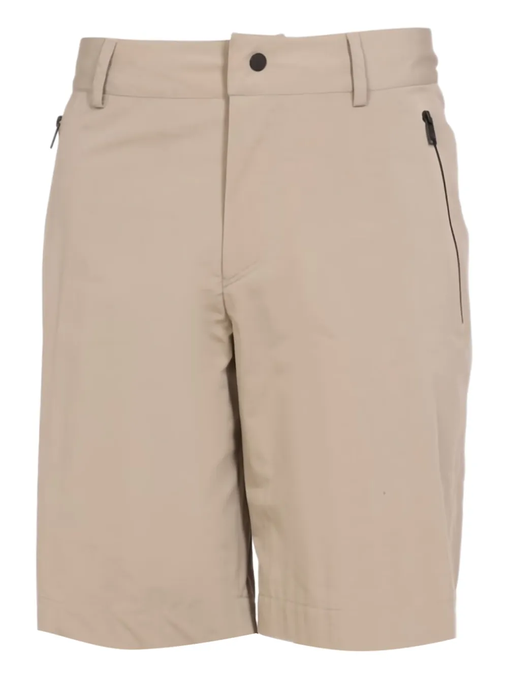 MONOBI poplin bermuda shorts | Neutrals | Image 1
