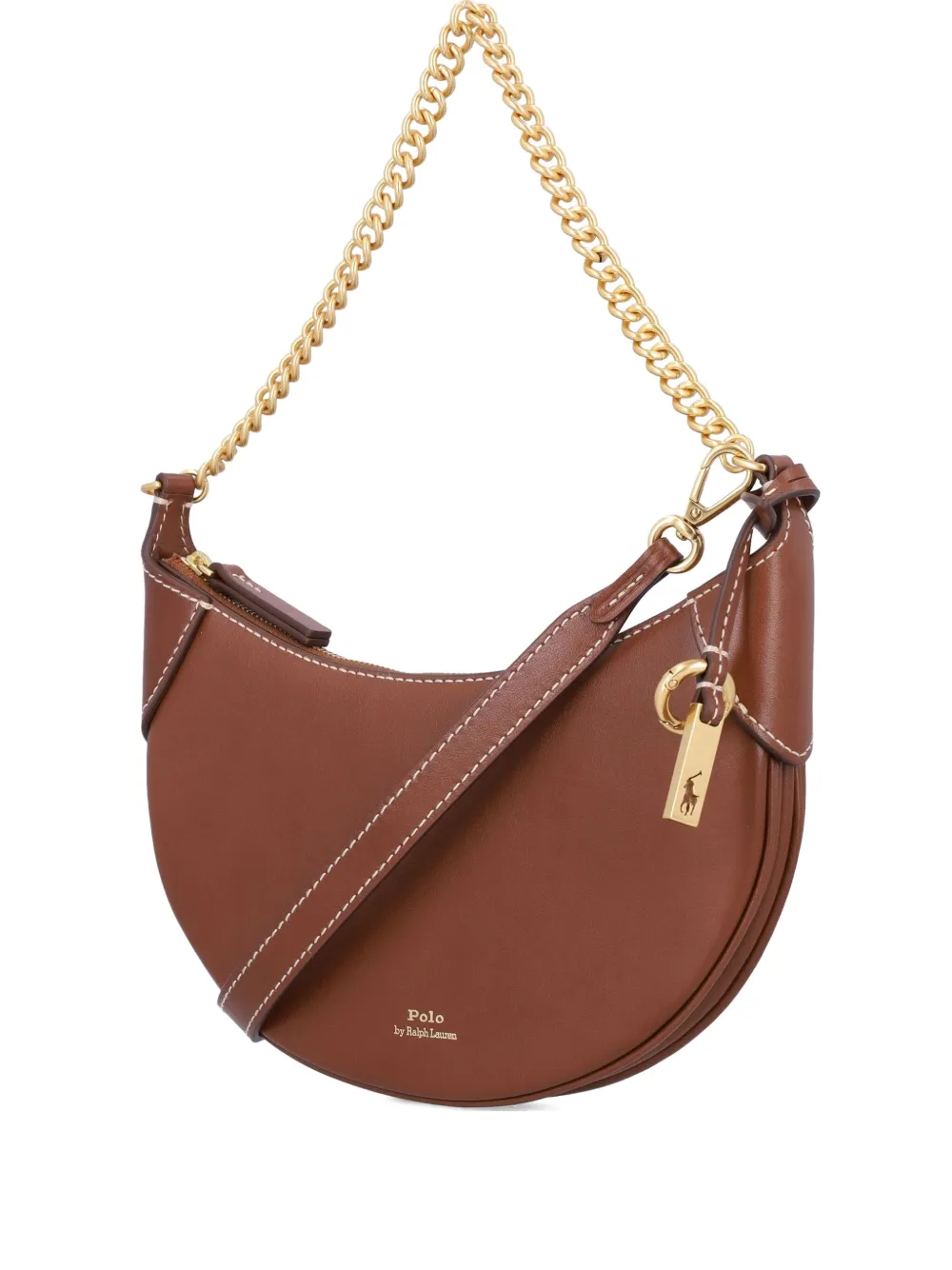 Polo Ralph Lauren half-moon shoulder bag - Bruin