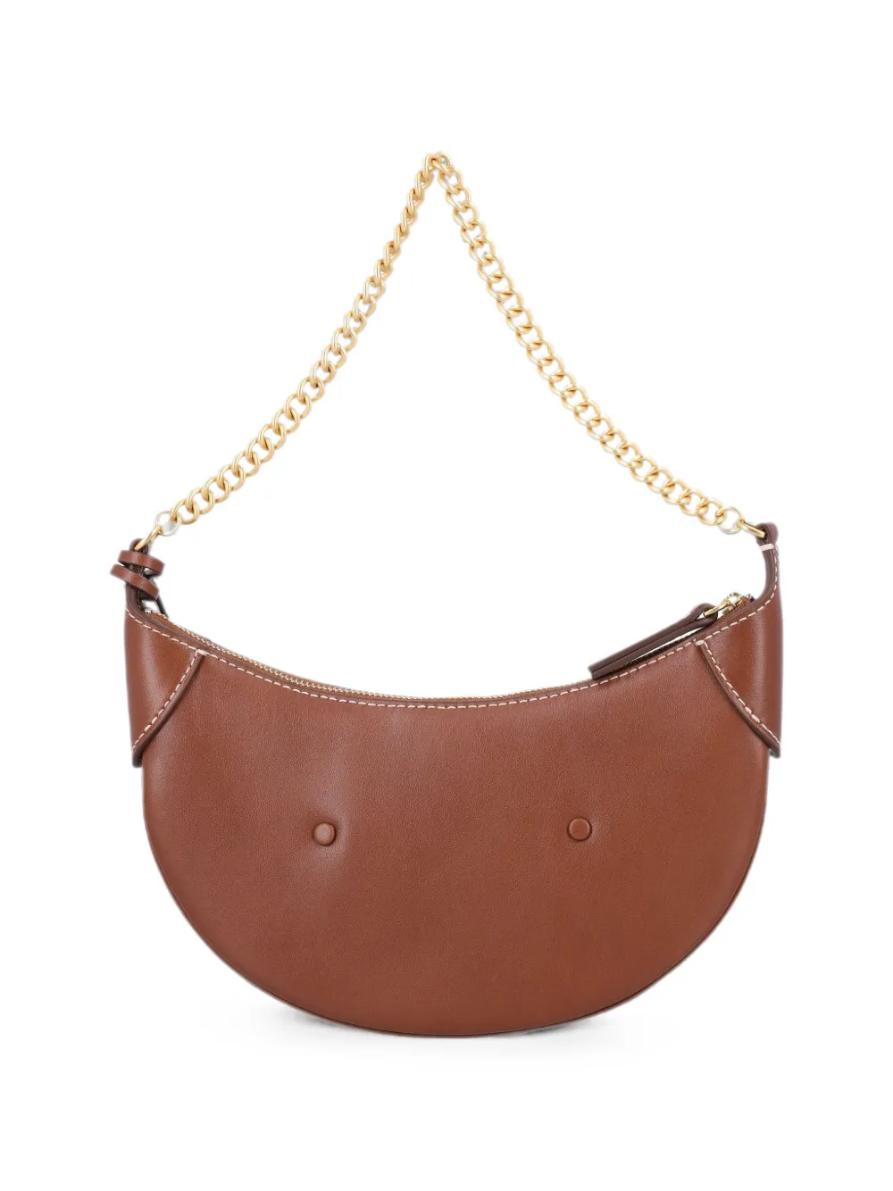 Polo Ralph Lauren Polo ID mini-schoudertas met ketting Bruin