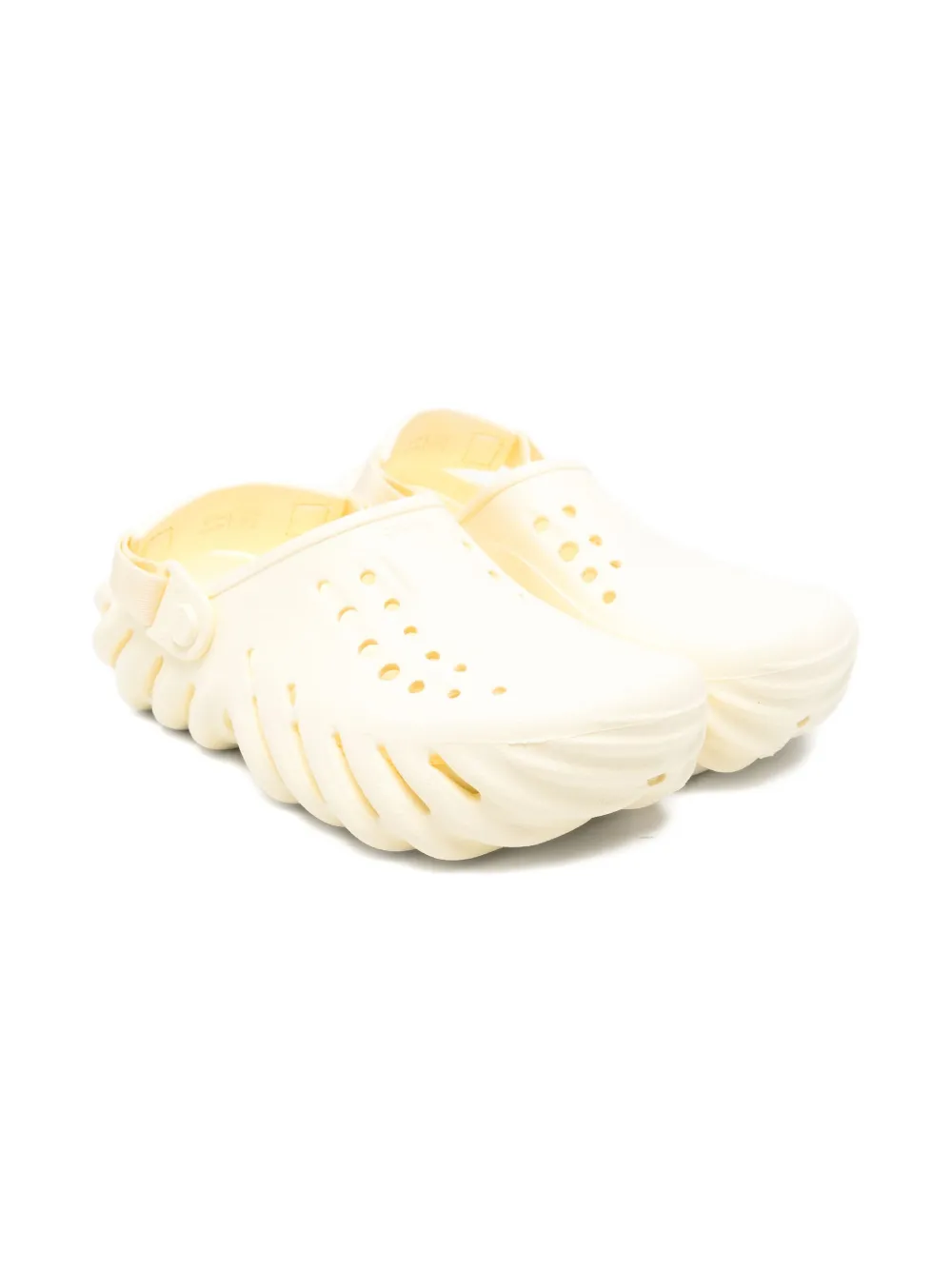 Crocs Kids Echo K back-strap clogs Geel