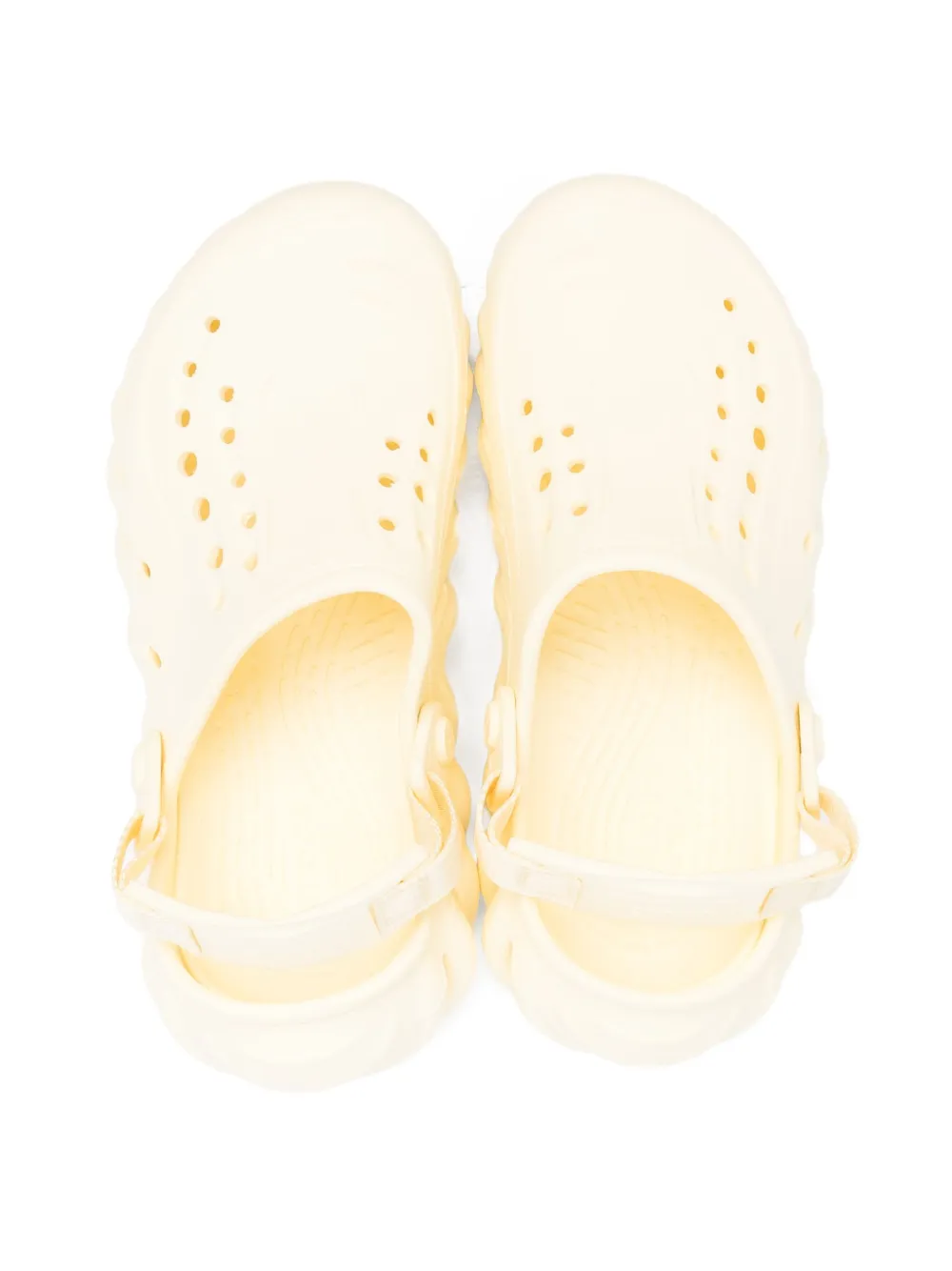 Crocs Kids Echo K back-strap clogs Yellow