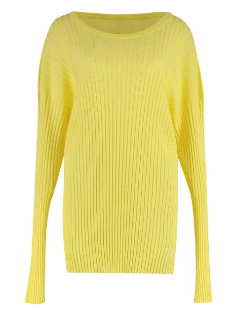 MM6 Maison Margiela ribbed knit sweater