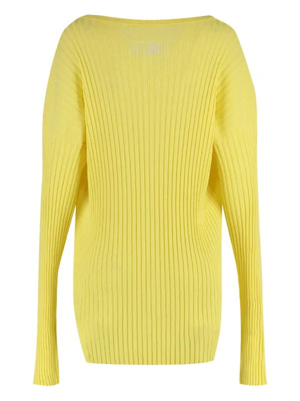Maison margiela イエローニットセーター MaisonMargiela メゾンマルジェラ ニット セーター イエロー