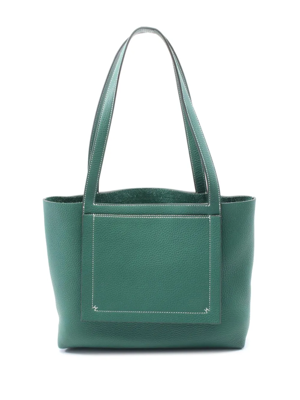Hermès Pre-Owned Clemence Cabasellier 31手提包（2024年典藏款） | 绿色 | Image 1