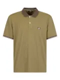 C.P. Company contrast-collared polo shirt - Green
