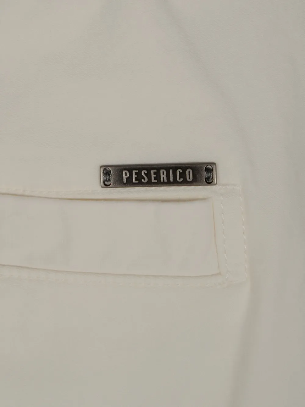 Peserico Broek met elastische taille Beige