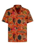 Patagonia Tidal Threads fish-print shirt - Orange