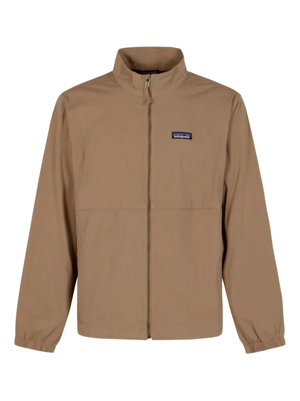 Patagonia M's Nomader jack met logopatch en rits Bruin
