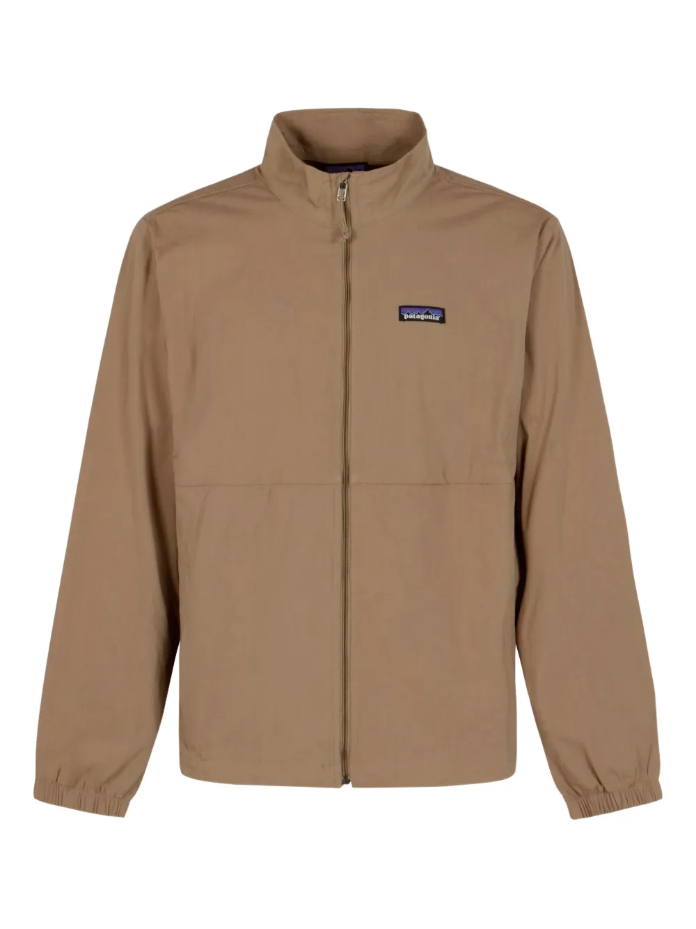 Patagonia M's Nomader jack met logopatch en rits Bruin