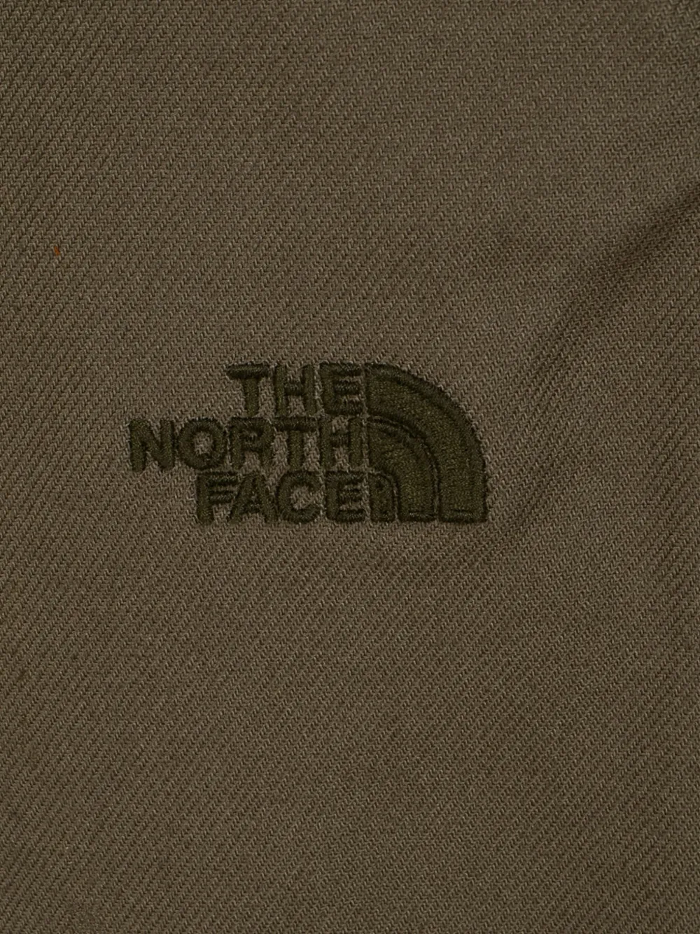The North Face Broek met elastische taille en geborduurd logo Groen