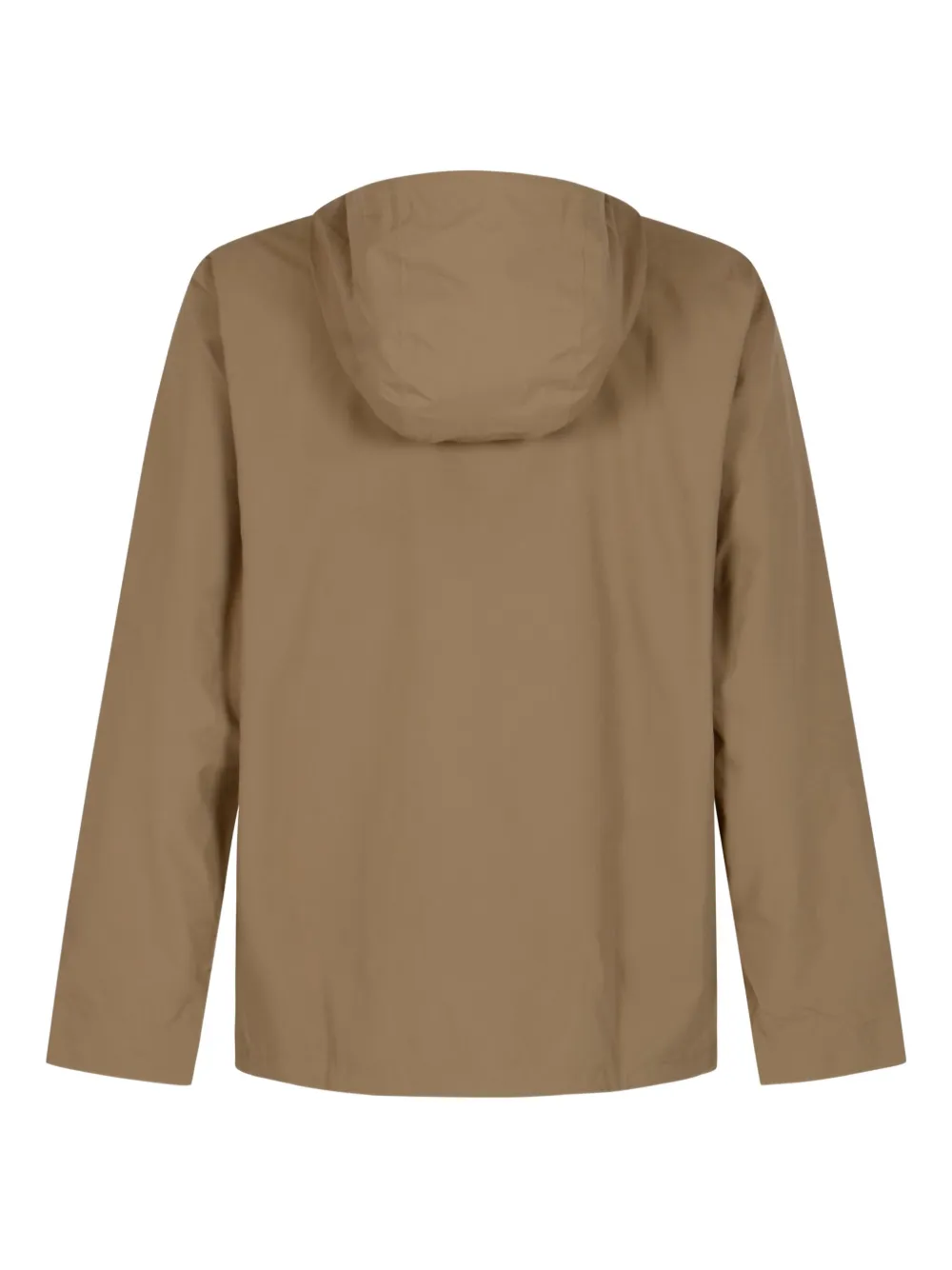 Patagonia Jack met capuchon en logopatch Groen
