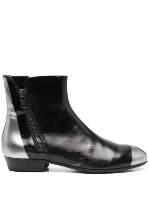 Pantanetti two-tone boots