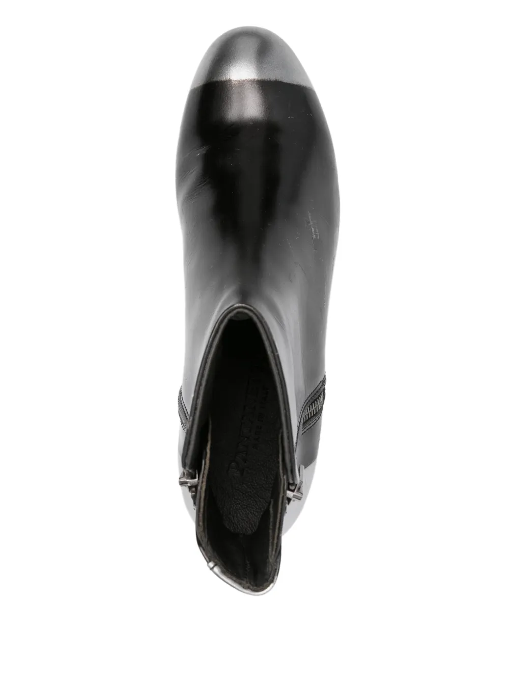Pantanetti two-tone boots Black
