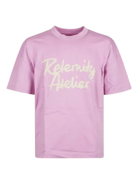 RETERNITY logo-print t-shirt