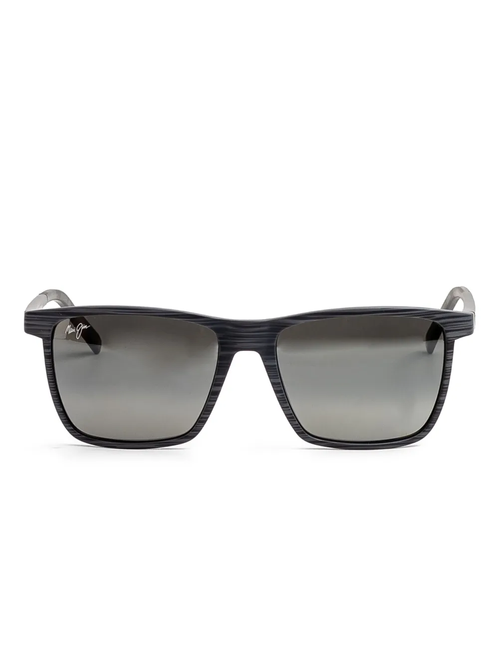 Maui Jim Zonnebril met vierkant montuur Grijs