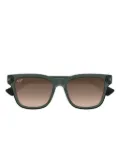 Maui Jim Hano Hano square-frame sunglasses - Green
