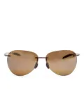 Maui Jim rimless-frame sunglasses - Brown