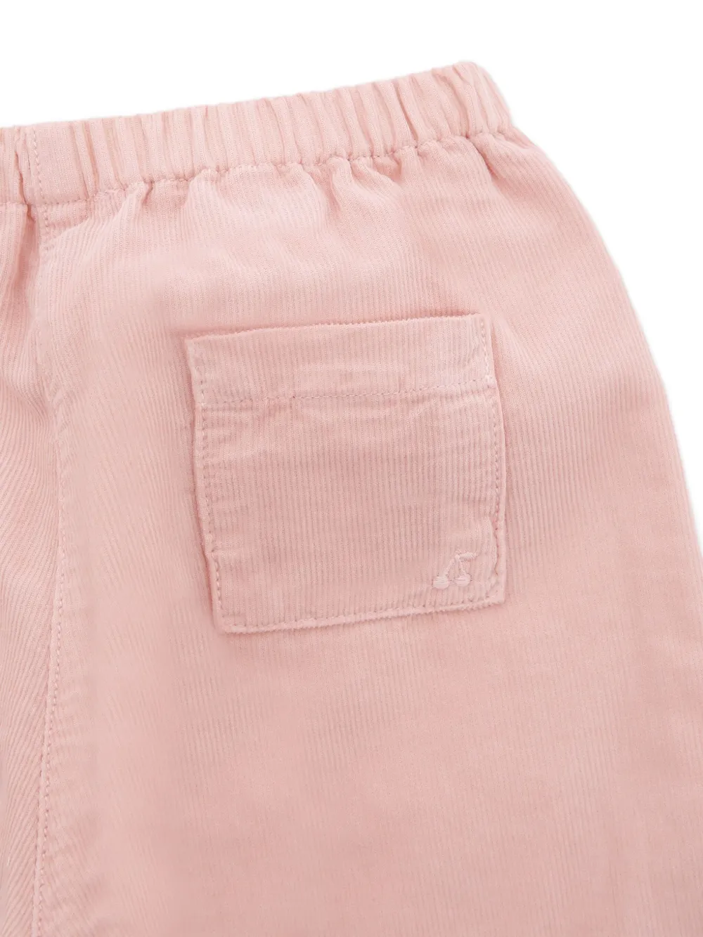 Bonpoint Ribfluwelen broek Roze