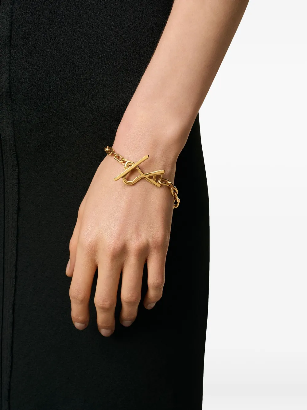Ami Alexandre Mattiussi Ami De Coeur Bracelet In Gold
