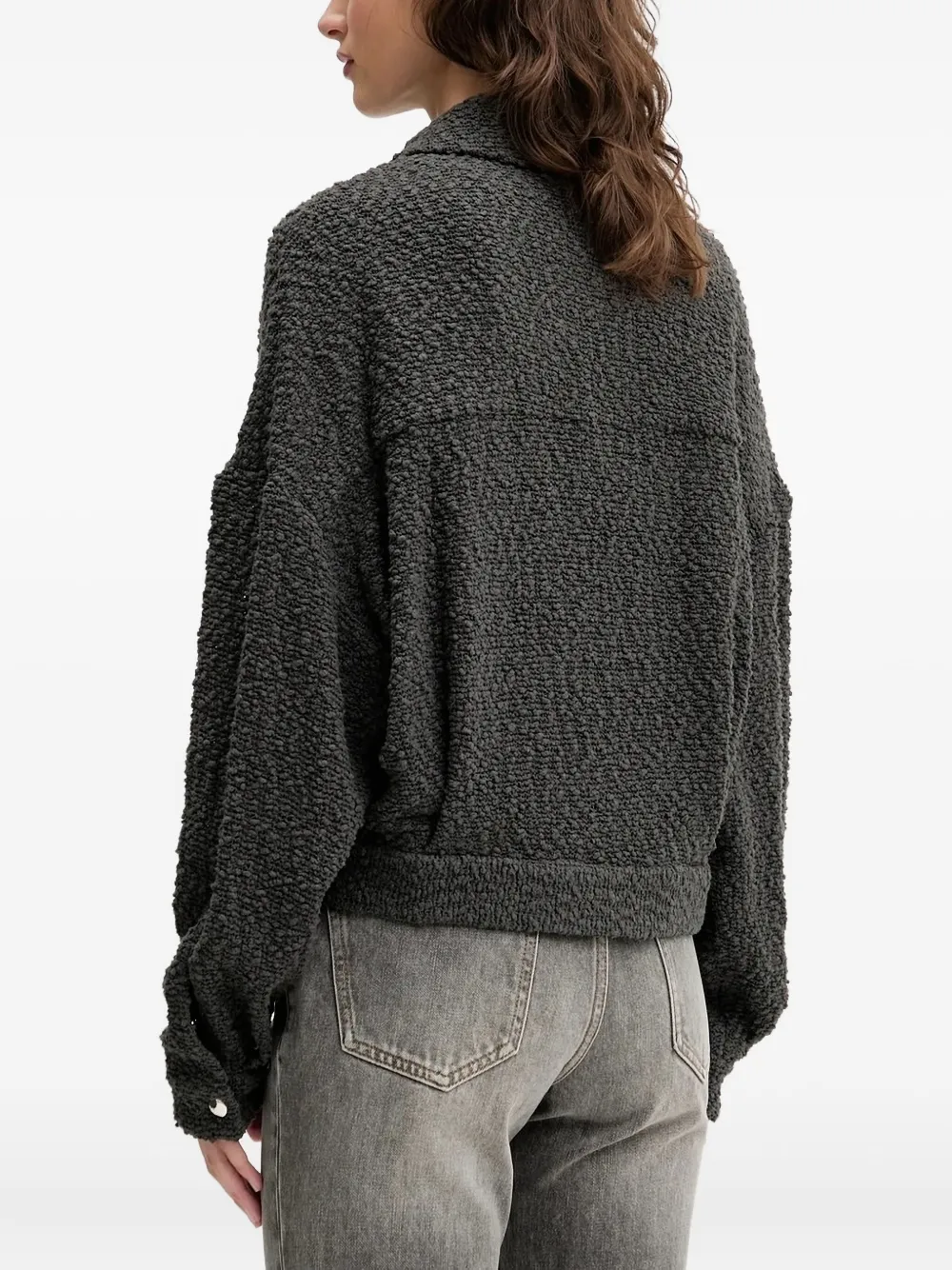 IRO Pabli textured jacket Grijs